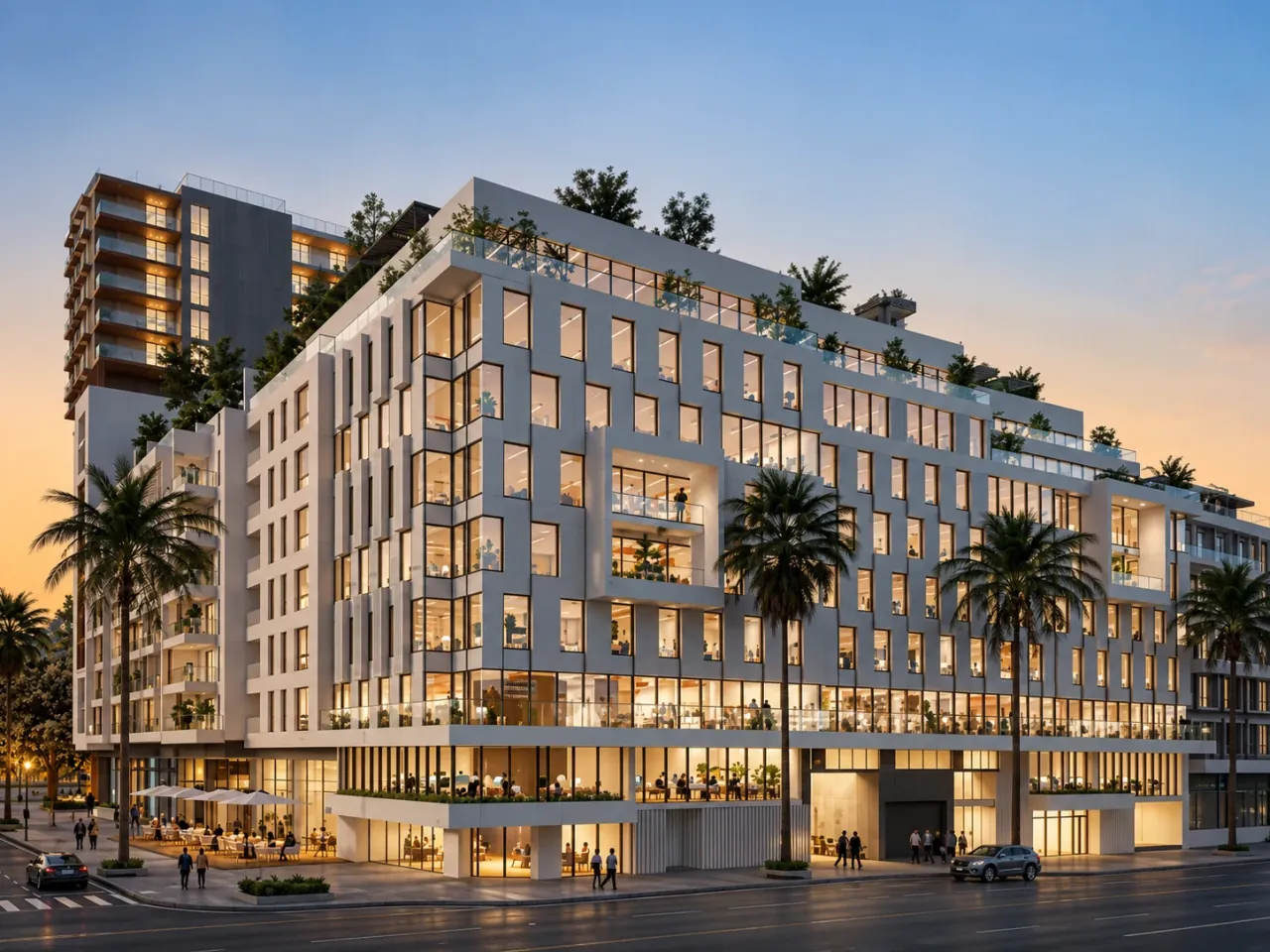 Immeuble de bureaux Metwork à Casablanca